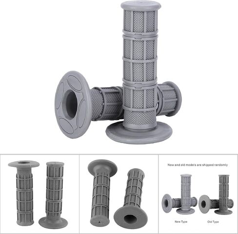 Handlebar Grips, Motorcycle Handlebar Grips, 1 Pair 22Mm/25Mm 7/8 Inch Universal Rubber Motorcross Handle Grips Anti Slip, ebike silicone grips in Saudi Arabia