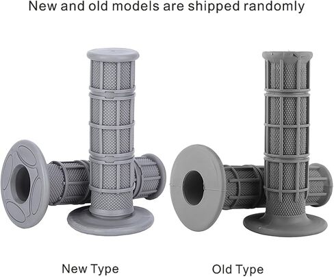 Handlebar Grips, Motorcycle Handlebar Grips, 1 Pair 22Mm/25Mm 7/8 Inch Universal Rubber Motorcross Handle Grips Anti Slip, ebike silicone grips in Saudi Arabia