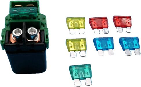 Starter Solenoid Relay for Honda CB600 CB750 CBR500 CBR650 CBR954 CBR1000 CRF250 CTX700 NT700 VT750 VT1100 VTX 1300 VTX1800 35850-MAH-000 35850-MT4-000 35850-MT4-003 35850-MR5-007 35850-MAH-000 Z148 in Saudi Arabia
