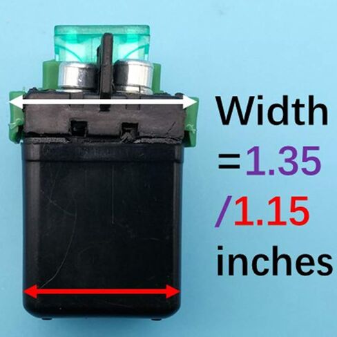 Starter Solenoid Relay for Honda CB600 CB750 CBR500 CBR650 CBR954 CBR1000 CRF250 CTX700 NT700 VT750 VT1100 VTX 1300 VTX1800 35850-MAH-000 35850-MT4-000 35850-MT4-003 35850-MR5-007 35850-MAH-000 Z148 in Saudi Arabia