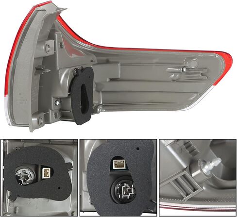 GXYWADY Tail Light Right Passenger Side Red Cover Replacement for Sienna 2011 2012 2013 2014 Replacement for 8155008030 TO2805107 in Saudi Arabia