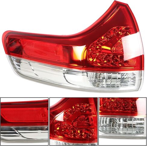 GXYWADY Tail Light Right Passenger Side Red Cover Replacement for Sienna 2011 2012 2013 2014 Replacement for 8155008030 TO2805107 in Saudi Arabia