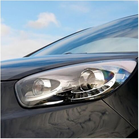 غطاء المصباح الأمامي متوافق مع Kia Picanto 2012 2013 2014 2015 البلاستيك الشفاف للمصابيح الأمامية عدسة عاكس الضوء قذيفة استبدال الزجاج (2 قطعة اليسار واليمين) in Kuwait