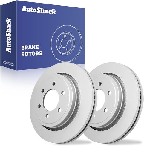 AutoShack Rear Brake Rotors | Replacement For 2015-2017 Ford F-150 2.7L 3.5L 5.0L V6 V8 4WD RWD | 2-PC Set in Saudi Arabia