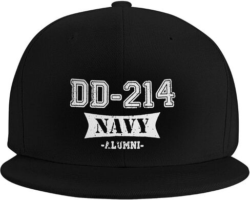Dd-214 Navy Alumni Adult Baseball Hat Flat Top Hat in Saudi Arabia