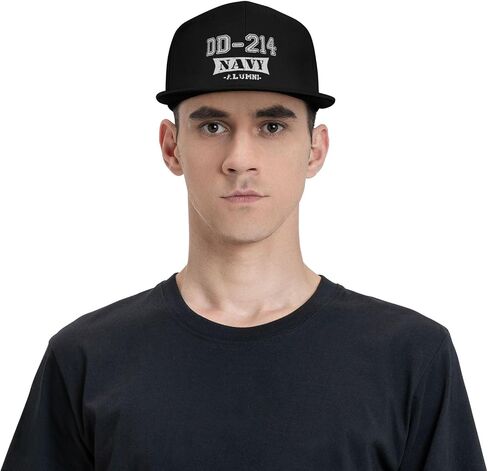 Dd-214 Navy Alumni Adult Baseball Hat Flat Top Hat in Saudi Arabia