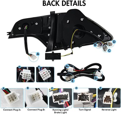 LED Headlights and Taillights Assembly for Honda Civic Sedan 4-Door 2006/2007/2008/2009/2010/2011 in Saudi Arabia