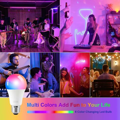 Ambimall 60 "مصابيح أرضية لغرفة المعيشة مع 3 درجات حرارة اللون لمبة وظل قابلة للضبط ، مصباح طويل القامة لغرفة غرفة المعيش in Kuwait