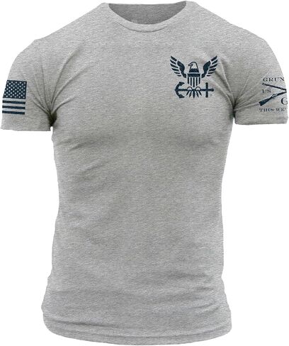 Grunt Style USN - Forged by The Sea Men's T-Shirt in Saudi Arabia