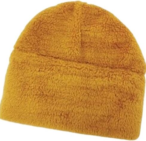 Buddhist Monk Hat Beanie Skull Cap Shaolin Headwear Foldable Brim Tibetan Chinese Japanese Priest Cold Weather Protection Buddhism Hinduism Hindu Shintoism Shinto Lamaism Free Size Orange Brown in Saudi Arabia