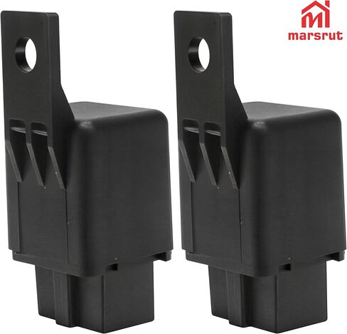 2Pcs 12V 40A Relay, Automotive 4 Pin Relays Fit for YL-388-S FLS821 Fog Driving Light, 12VDC 30A Universal Heavy Duty SPST Relay Replacement Kit for Air Fan Conditioner Starter Bar Wire Wiring Harness in Saudi Arabia