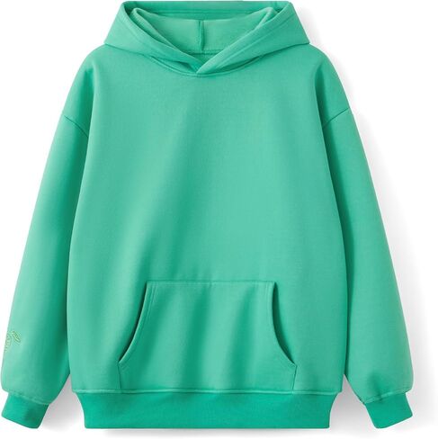 Women Preppy Embroidered Hoodies Cute Graphic Long Sleeve Hooded Sweatshirt Teen Girls Y2K Oversized Pullover Tops in Saudi Arabia
