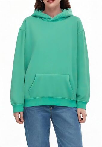 Women Preppy Embroidered Hoodies Cute Graphic Long Sleeve Hooded Sweatshirt Teen Girls Y2K Oversized Pullover Tops in Saudi Arabia