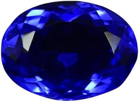 Natural Blue Tanzanite Gemstone, 23+ Ct AAA+ Oval Cut Loose Gemstone GIE Certified Ideal For Jewelry Crafting & making in Saudi Arabia