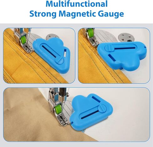 دليل التماس المغناطيسي Armilem لآلة الخياطة ، دليل التماس المغناطيسي مع مقطع ، دليل التماس متعدد الأناقة ، دليل Hemmer ، دليل تنحنح المغناطيس لآلة الخياطة ، ملحقات وإكسسوارات الخياطة العالمية in Kuwait