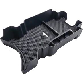 Fit for Honda Civic 10th Gen 2016-2021, Car Centre Console Storage Box, Centre Console Armrest Organiser Tray, Centre Armrest Glove Box, Black in Saudi Arabia