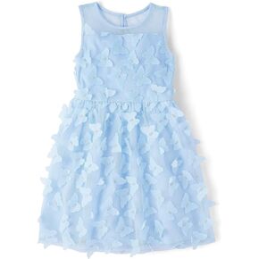 The Children's Place Girls' Sleeveless Dressy Dresses, Tidal Sequin Mesh, 6 in Kuwait
