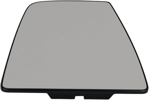 Kool Vue Mirror Glass متوافق مع Ford Transit-150 2000-2024، 250 2015-2024، 350 2015-2024، 350 HD 2015-2024، الجانب الأيسر، العلوي، غير مسخن، بدون نقطة عمياء، بدون ضوء إشارة الانعطاف، مع لوحة دعم in Saudi Arabia