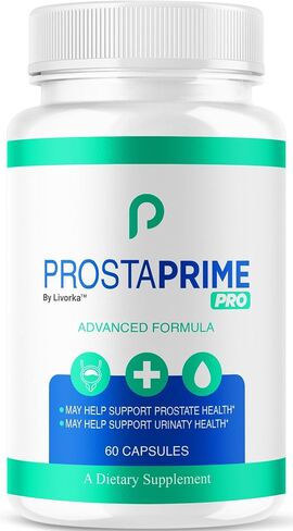 ProstaPrime Pro Capsules - Official ProstaPrime Pro for Men Pills Supplement Support, Natural Premium Advanced Formula Health & Wellness, ProstaPrime Pro Reviews, 60 Capsules for 1 Month in Saudi Arabia