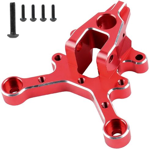 Front Center Brace Mount Upgrade Part for 1/8 Arrma Kraton 6S BLX,Notorious 6S BLX,Outcast 6S BLX,Mojave 6S BLX,Talion 6S BLX,Infraction 6S BLX,Limitless Roller,ARRCat Aluminum Hop-up,#ARA320500,Black in Kuwait