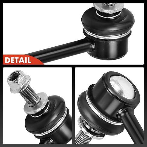 A-Premium 2 × وصلات قضيب تثبيت أمامية Sway Bar، متوافقة مع Jeep KL Series Cherokee 2014-2023 in Saudi Arabia