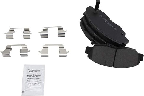 TRQ Front Performance Brake Pad & Rotor Kit Brake Pads Brake Rotors Set Semi-Metallic Premium G-Coated Compatible with 1998-1999 Acura CL 1998-2002 Honda Accord in Saudi Arabia