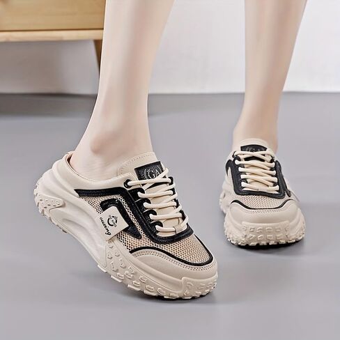 Versatile Comfort Slippers - Women's Sport Sandals & Slides with Breathable Mesh, Thick Sole, and Casual Style for Summer Outdoor Activities in Saudi Arabia