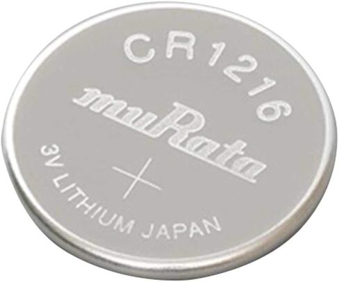 Murata CR1216 Battery DL1216 ECR1216 3V Lithium Coin Cell (100 Batteries) in Saudi Arabia