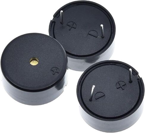 1/5PCS QST-2210 Environmental Friendly 12V Piezoelectric Buzzer 22 * 7 Passive Alarm Buzzer(5pcs) in Saudi Arabia
