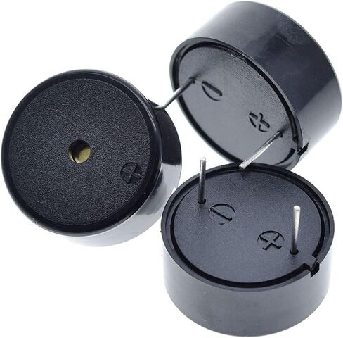 1/5PCS QST-2210 Environmental Friendly 12V Piezoelectric Buzzer 22 * 7 Passive Alarm Buzzer(5pcs) in Saudi Arabia