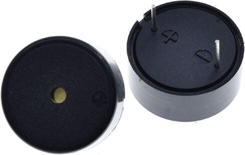 1/5PCS QST-2210 Environmental Friendly 12V Piezoelectric Buzzer 22 * 7 Passive Alarm Buzzer(5pcs) in Saudi Arabia