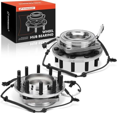 A-Premium 2 × محمل العجلة الأمامية ومجموعة المحور مع ABS و10 عروة متوافقة مع Ford F-250 Super Duty، F-350 Super Duty، F-450 Super Duty، F-550 Super Duty، 2017 2018 2019 2020 in Saudi Arabia