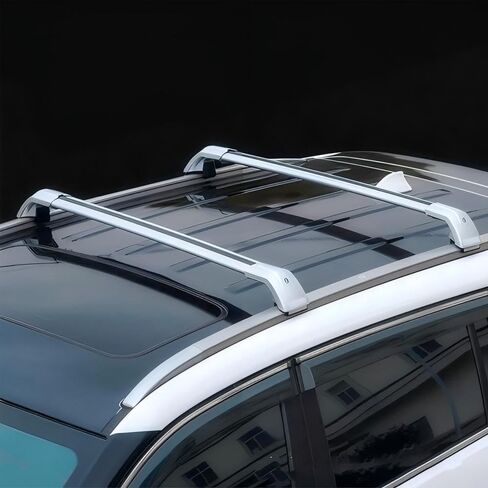 2PCS Crossbar Cross Bar Fit for BMW X7 G07 2019-2025 Aluminum Luggage Cargo Carrier Roof Rack Rails Anti-Theft Locks Lockable in Saudi Arabia