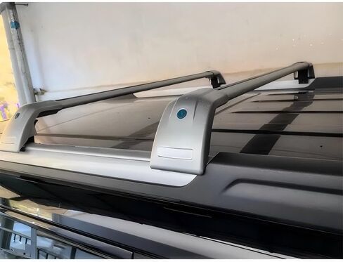 2PCS Crossbar Cross Bar Fit for BMW X7 G07 2019-2025 Aluminum Luggage Cargo Carrier Roof Rack Rails Anti-Theft Locks Lockable in Saudi Arabia