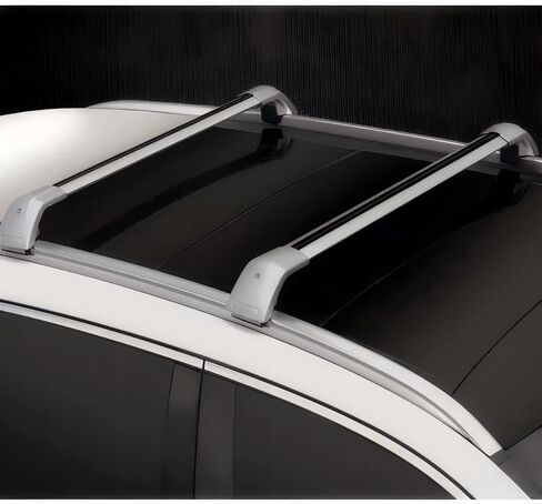 2PCS Crossbar Cross Bar Fit for BMW X7 G07 2019-2025 Aluminum Luggage Cargo Carrier Roof Rack Rails Anti-Theft Locks Lockable in Saudi Arabia