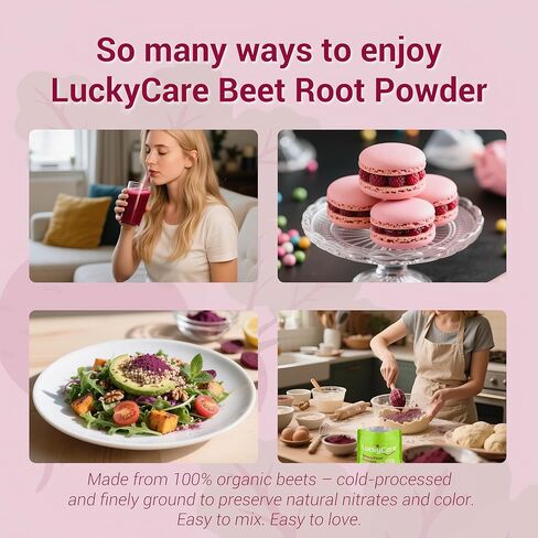 مسحوق جذر البنجر الخام الأصلي 2 رطل | البنجر المعصور على البارد سوبر فود | غني طبيعيًا بالنترات النباتية | مكمل غذائي غير معدّل وراثيًا ونباتي وخالي من الغلوتين in Kuwait
