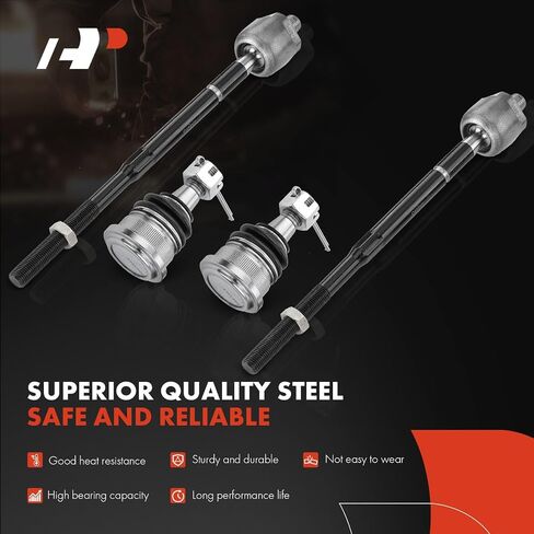 A-Premium Set of 8, Front Sway Bar Link, Lower Ball Joint, Inner & Outer Tie Rod End, Compatible with Nissan Altima 1996-1997 in Saudi Arabia