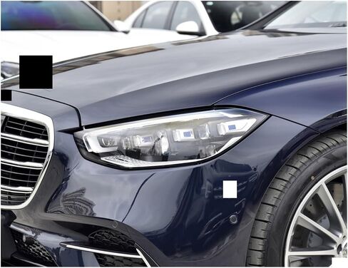 Car Front Headlight Cover Shade Lens Glass Compatible For Benz W223 S320 S450 S500 Xenon Transparent Shell 2021-2022(Left) in Saudi Arabia
