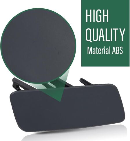 LQI Front Headlight Washer Cover Powerwash Cap Cover Pair Compatible with Land Rover Range Rover 2013-2017 Black LR038767, LR038768 in Saudi Arabia