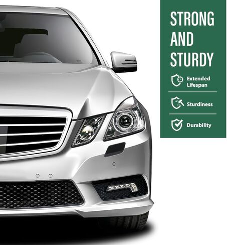 LQI Front Headlight Washer Cover Powerwash Cap Cover Pair Compatible with Land Rover Range Rover 2013-2017 Black LR038767, LR038768 in Saudi Arabia