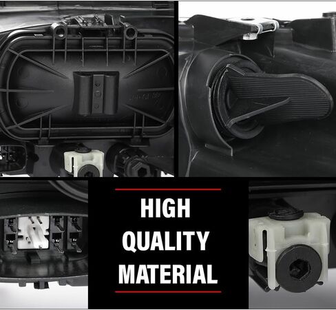 ANDPLAY مجموعة المصابيح الأمامية اليسرى واليمنى متوافقة مع Mazda 6 Mazdaspeed 2006-2007 Fit Mazda 6 (الطراز الفرعي: i،S،GS،GT) 2006 2007 2008 GP7A510L0B-PFM، GP7A510K0B-PFM عدسة شفافة in Kuwait