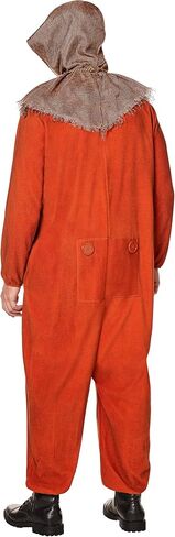 Spirit Halloween Trick ’r Treat Adult Sam Hooded Plush Union Suit Costume | Officially Licensed | Horror Costume in Saudi Arabia