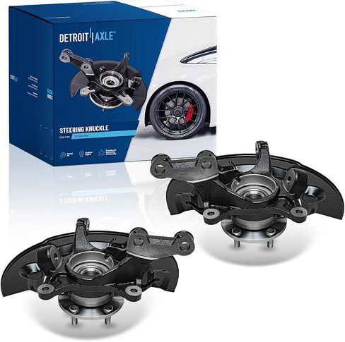 محور ديترويت - مفاصل التوجيه الأمامية قطعتين لسيارة Toyota 2012-2017 Camry 2013-2016 Avalon، 2 مفاصل التوجيه ومجموعة محور العجلة 2014 2015 in Saudi Arabia