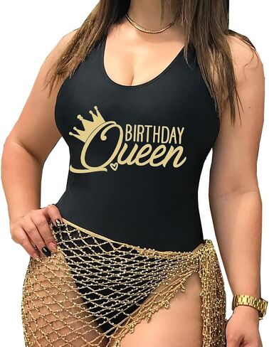 Bride Squad Bachelorette Pool Party One Piece High Leg Swimsuit in Saudi Arabia