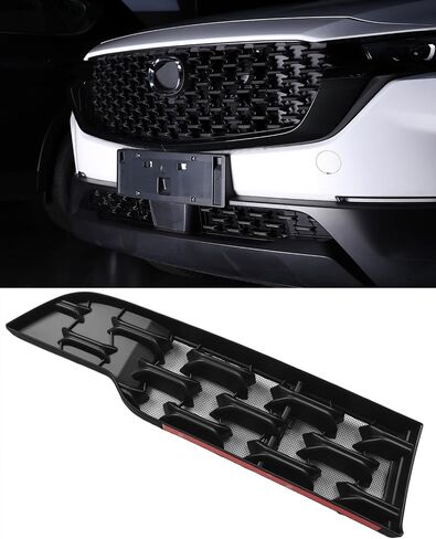Mesh Grill Guard Fitment for 2023 2024 2025 Mazda CX50 Hybrid, Gloss Black Grille Insect Screen Mesh Grill Cover Glossy Black Front Bumper Protector for Mazda CX 50 CX-50 2022-2026 in Kuwait