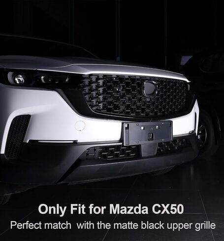 Mesh Grill Guard Fitment for 2023 2024 2025 Mazda CX50 Hybrid, Gloss Black Grille Insect Screen Mesh Grill Cover Glossy Black Front Bumper Protector for Mazda CX 50 CX-50 2022-2026 in Kuwait