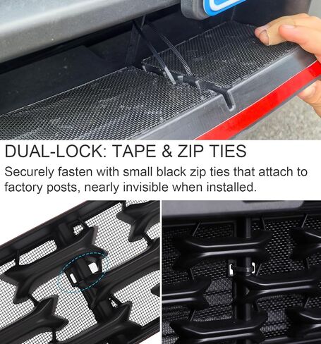 Mesh Grill Guard Fitment for 2023 2024 2025 Mazda CX50 Hybrid, Gloss Black Grille Insect Screen Mesh Grill Cover Glossy Black Front Bumper Protector for Mazda CX 50 CX-50 2022-2026 in Kuwait