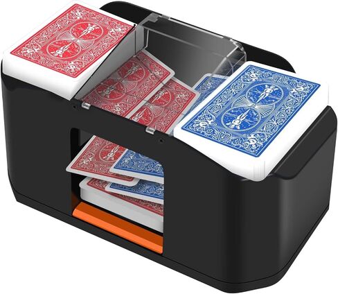 ماكينة خلط البطاقات التلقائية، لألعاب البطاقات المنزلية مثل Texas Hold'em، والبوكر، والبلاك جاك، والمزيد، ماكينة خلط البطاقات القابلة لإعادة الشحن تقدم اختيارات للهدايا. in Kuwait