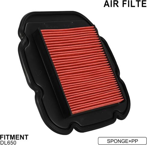منظف ​​مدخل خرطوشة فلتر الهواء للدراجات النارية لـ DL650، DL650A، V Strom، ABS، XT، XT ABS، XT Touring، ABS Adventur.e DL1000، KLV1000 in Kuwait