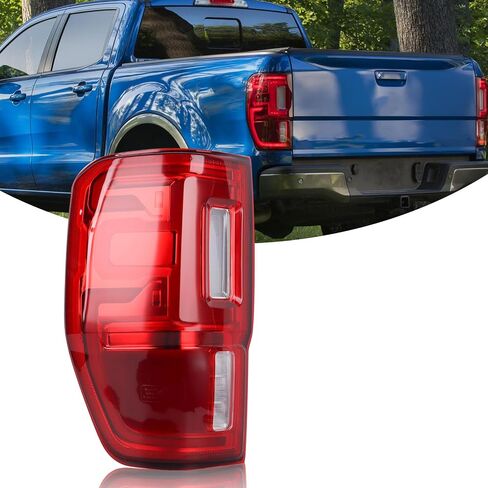 Halogen Tail Light Assembly Compatible With 2019-2022 Ford Ranger Rear Lamp Driver Side Replacement KB3Z-13405-F FO2800273 in Saudi Arabia